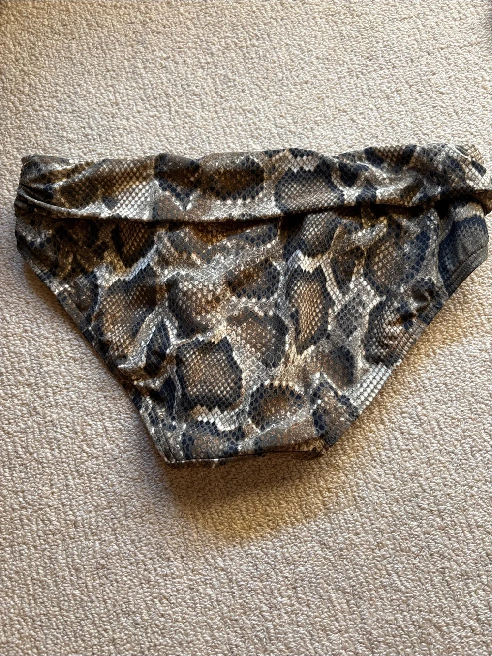 Michael Kors snake print bikini bottom